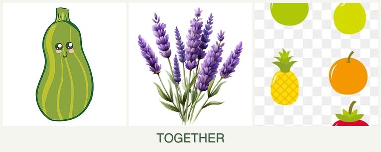 Can you plant zucchini, lavender and pears together?