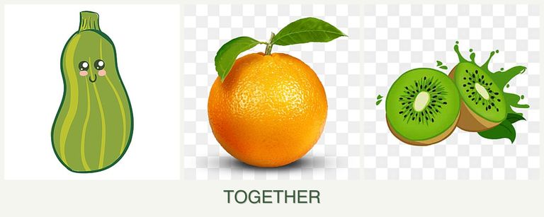 Can you plant zucchini, oranges and kiwi together?