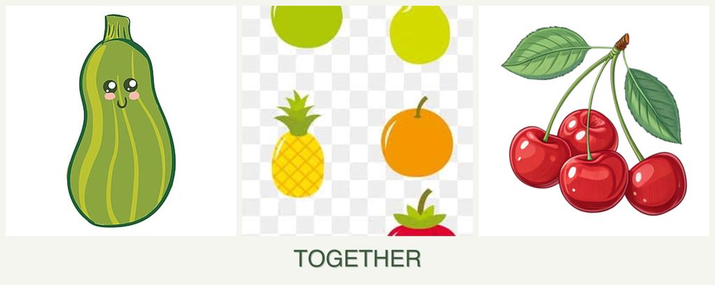 Can you plant zucchini, pears and cherries together?