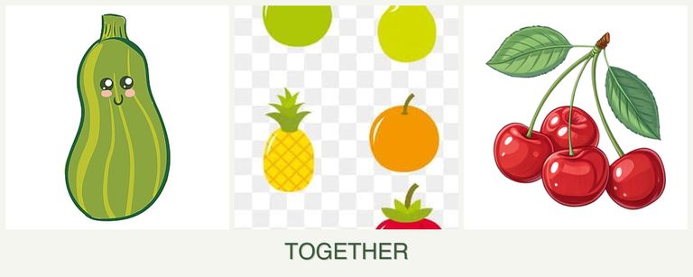Can you plant zucchini, pears and cherries together?