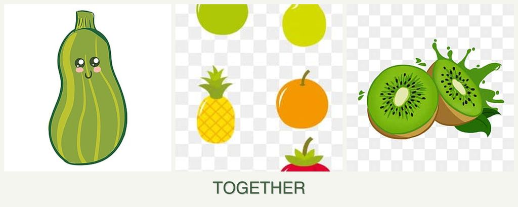 Can you plant zucchini, pears and kiwi together?