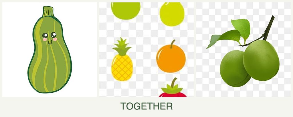 Can you plant zucchini, pears and plums together?