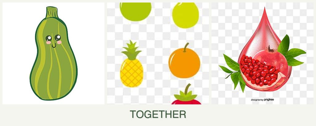 Can you plant zucchini, pears and pomegranates together?