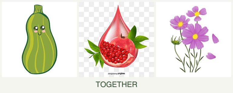 Can you plant zucchini, pomegranates and cosmos together?