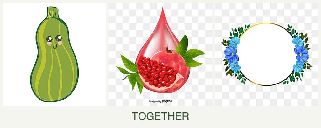 Can you plant zucchini, pomegranates and zinnias together?