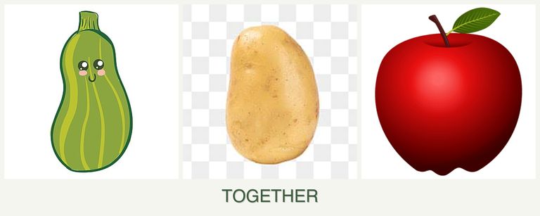 Can you plant zucchini, potatoes and apples together?