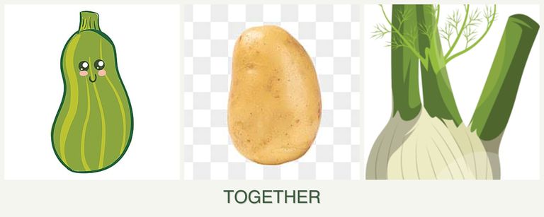 Can you plant zucchini, potatoes and fennel together?