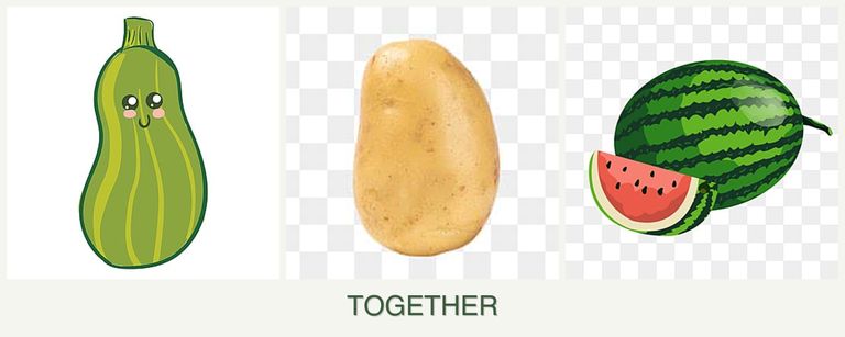 Can you plant zucchini, potatoes and melons together?