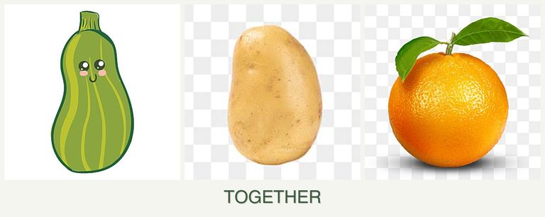 Can you plant zucchini, potatoes and oranges together?