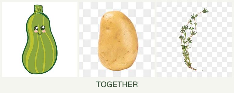 Can you plant zucchini, potatoes and thyme together?