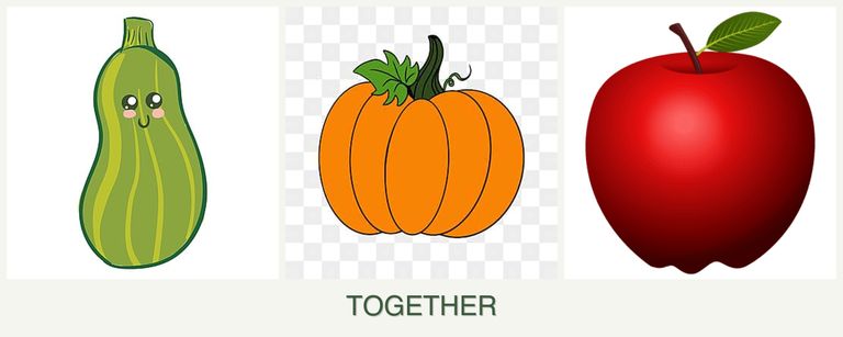 Can you plant zucchini, pumpkin and apples together?