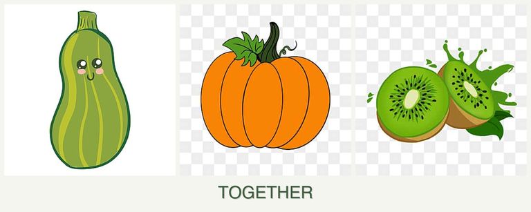 Can you plant zucchini, pumpkin and kiwi together?