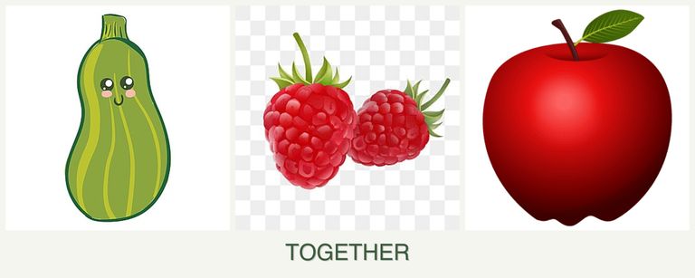 Can you plant zucchini, raspberries and apples together?
