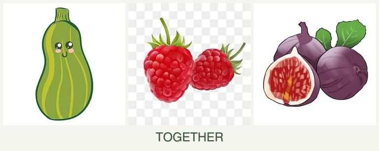 Can you plant zucchini, raspberries and figs together?