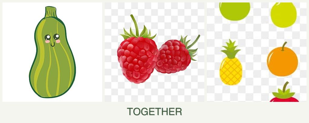 Can you plant zucchini, raspberries and pears together?