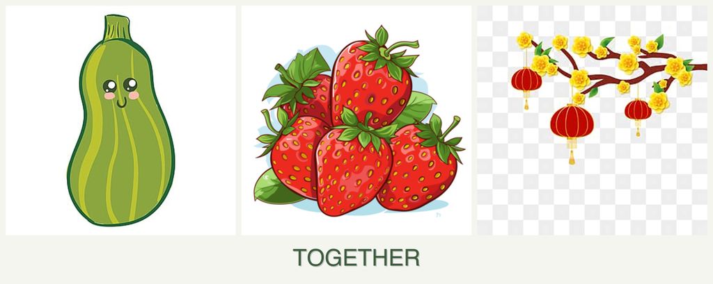 Can you plant zucchini, strawberries and apricots together?