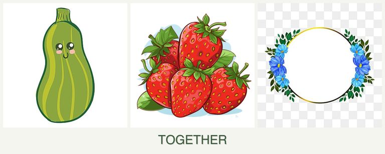 Can you plant zucchini, strawberries and zinnias together?