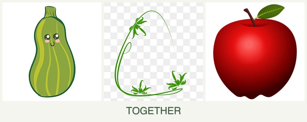 Can you plant zucchini, tarragon and apples together?