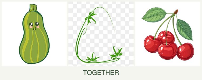 Can you plant zucchini, tarragon and cherries together?