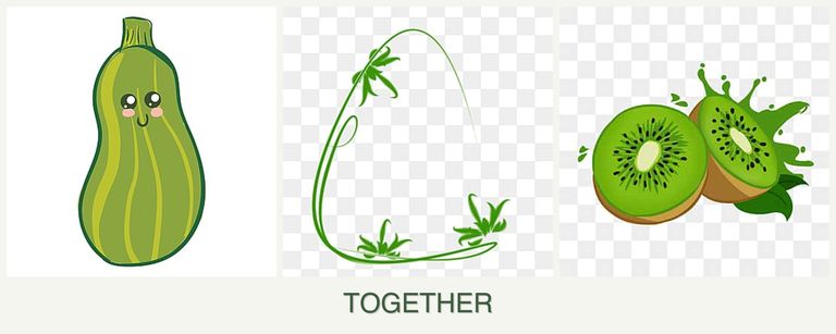 Can you plant zucchini, tarragon and kiwi together?