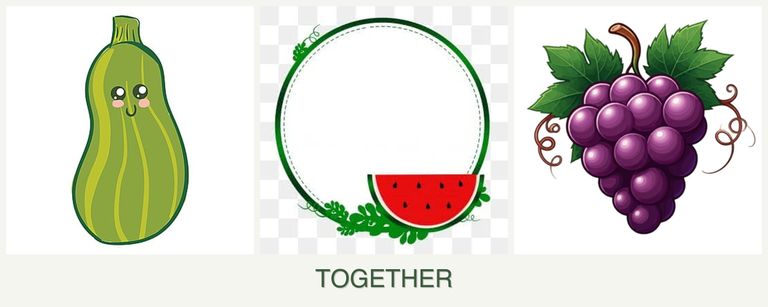 Can you plant zucchini, watermelons and grapes together?
