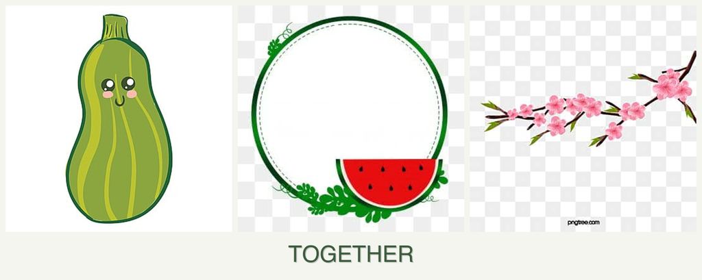 Can you plant zucchini, watermelons and peaches together?