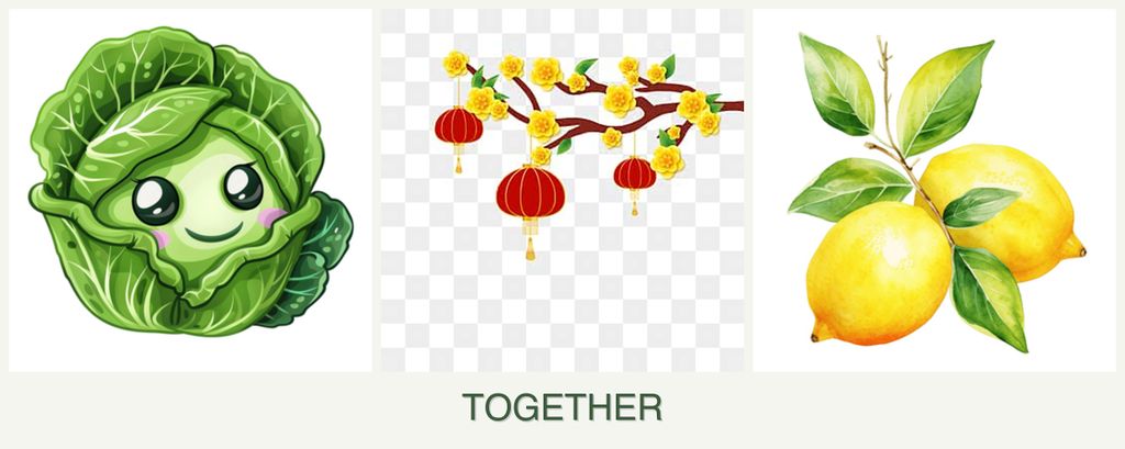 Can you plant cabbage, apricots and lemons together?