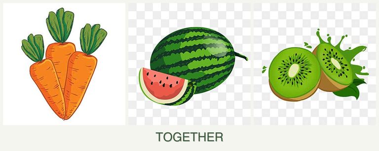 Can you plant carrots, melons and kiwi together?
