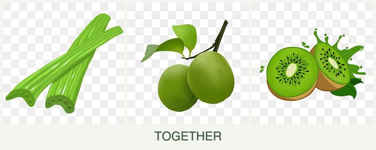 Can you plant celery, plums and kiwi together?
