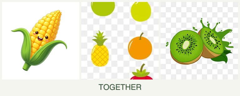 Can you plant corn, pears and kiwi together?
