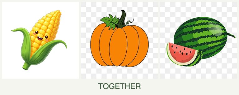 Can you plant corn, pumpkin and melons together?