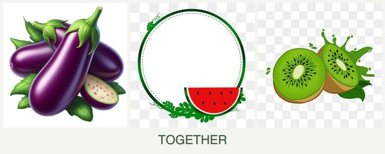 Can you plant eggplant, watermelons and kiwi together?