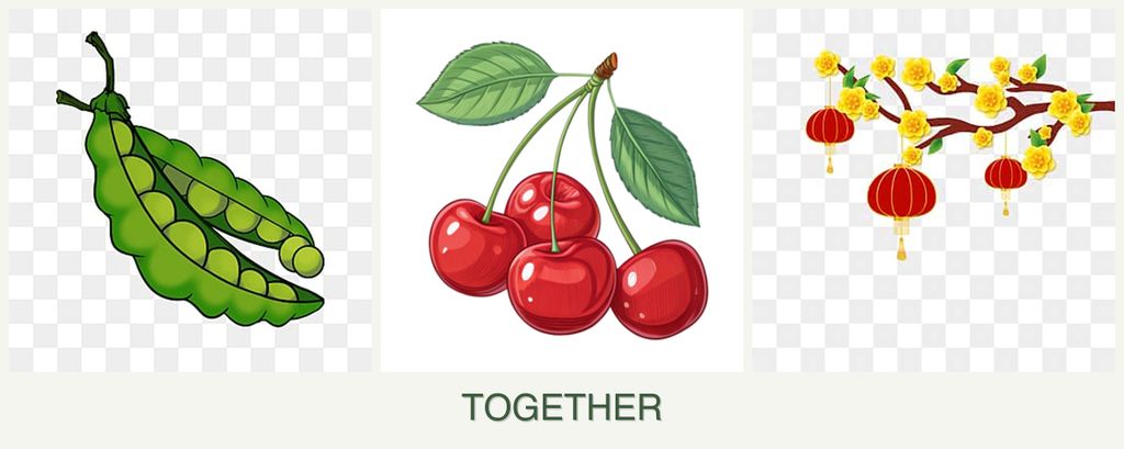Can you plant peas, cherries and apricots together?